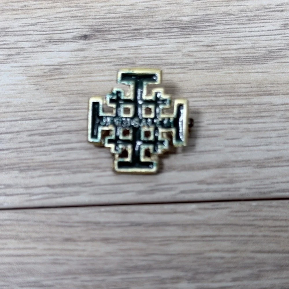 Vintage Religious Charm Lot Cross Medal Saint Pendant Catholic Jewelry‎ Bundle